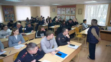 Лекция в межмуниципальном отделе МВД «Светлогорский»