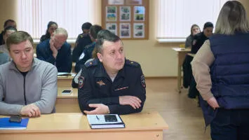 Лекция в межмуниципальном отделе МВД «Светлогорский»