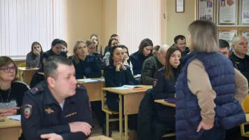 Лекция в межмуниципальном отделе МВД «Светлогорский»