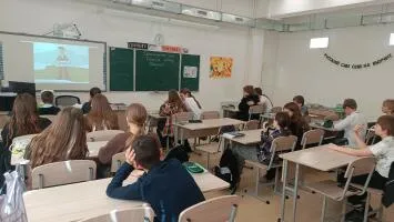 Школьники 5 класса МАОУ СШ № 161 г.Красноярск приняли участие в уроке налоговой грамотности «юНГа»